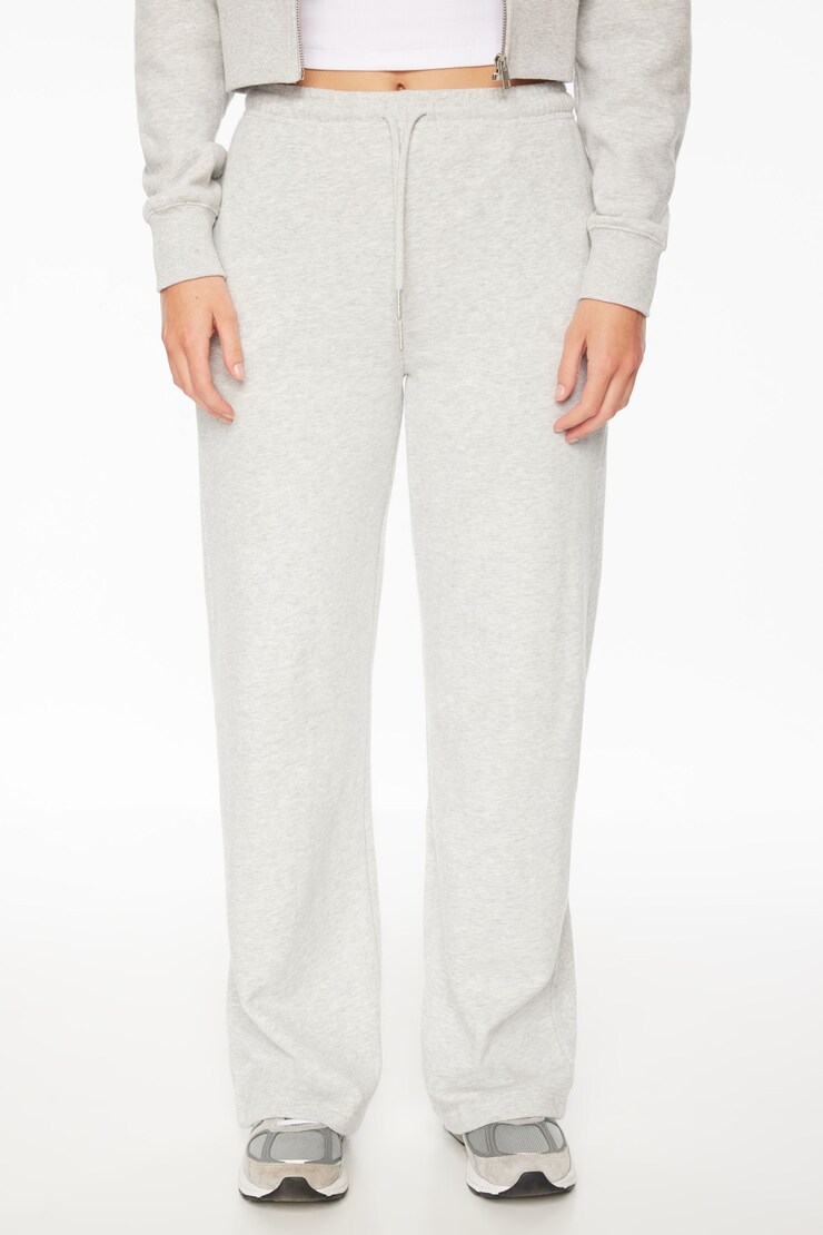 Straight Leg Jogger Pants  Fall Grey Mix  large