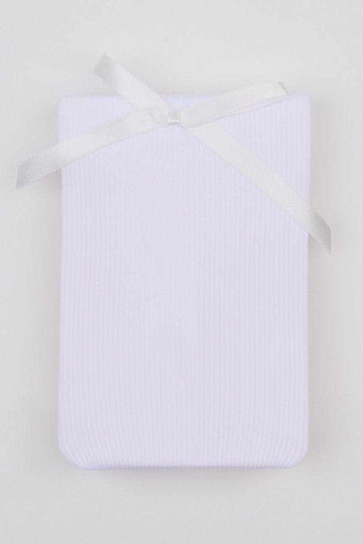 Bow Tights, Bright White, large