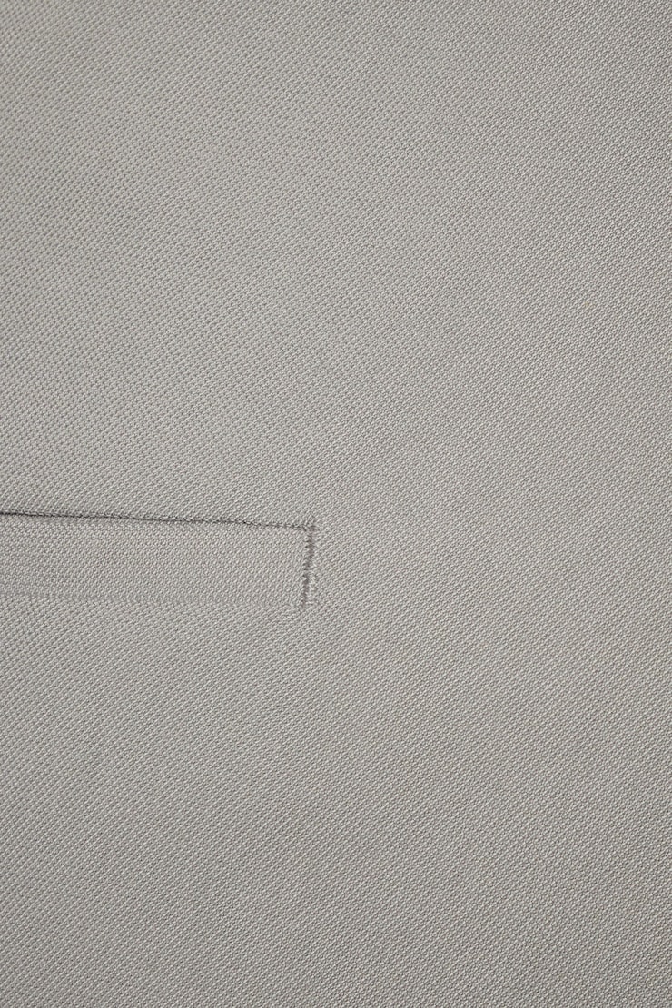 Pantalon à taille froncée avec ceinture Gris givré large