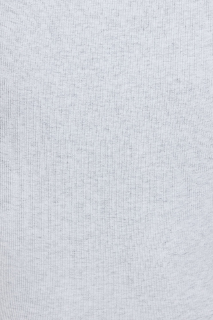 Henley Short Sleeve Top, Spring Grey Mix, large