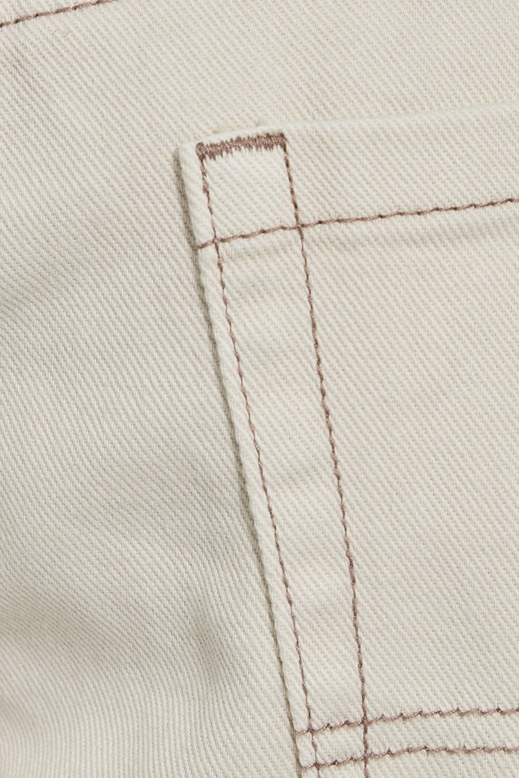 Kenzie Low Rise Baggy Pants, Perfect Pearl, large