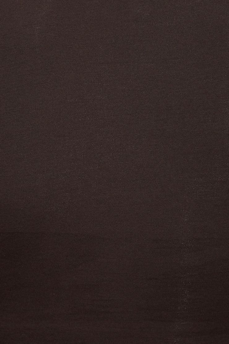 Addison Square Neck Top, Armadillo Brown, large