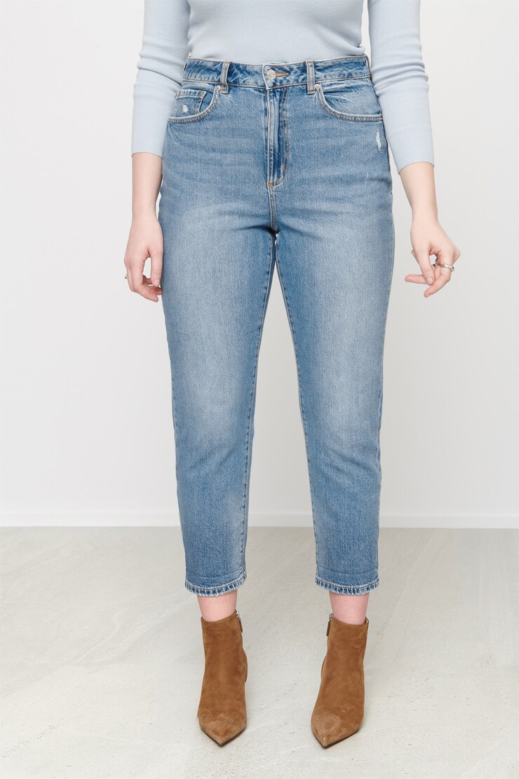 ETHOS | Claudia Ultra High Waist Mom Jeans Sabina large