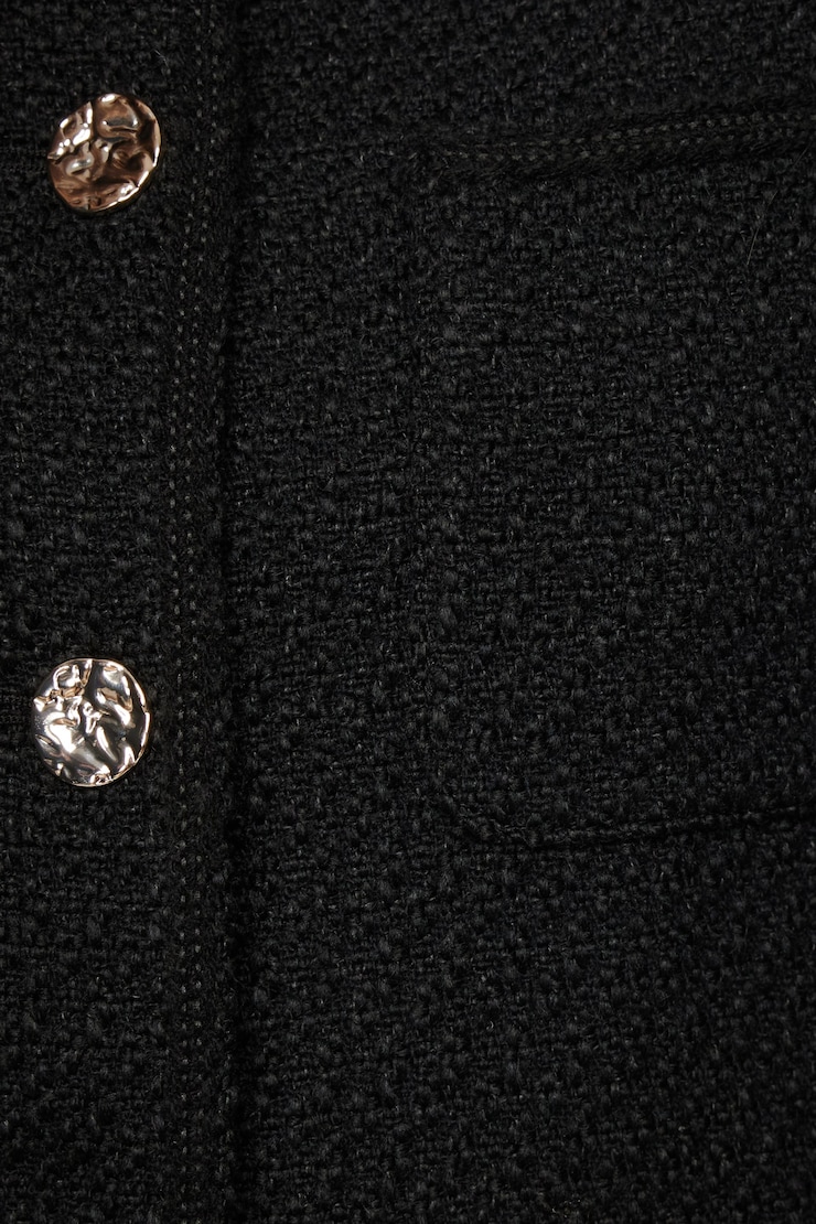 Cropped Tweed Blazer